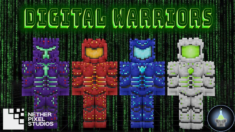Digital Warriors on the Minecraft Marketplace by Netherpixel