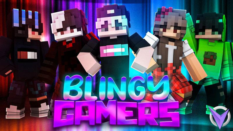 Blingy Gamers by Team Visionary (Minecraft Skin Pack) - Minecraft ...