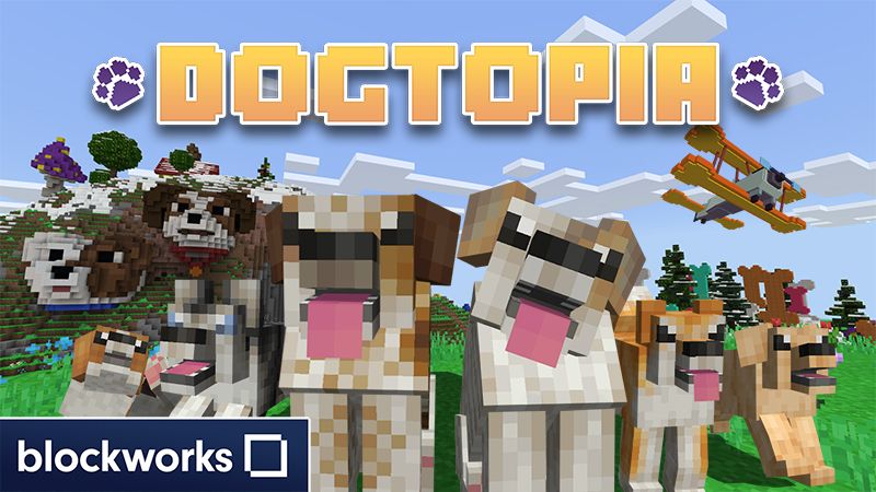Dogtopia on the Minecraft Marketplace by Blockworks