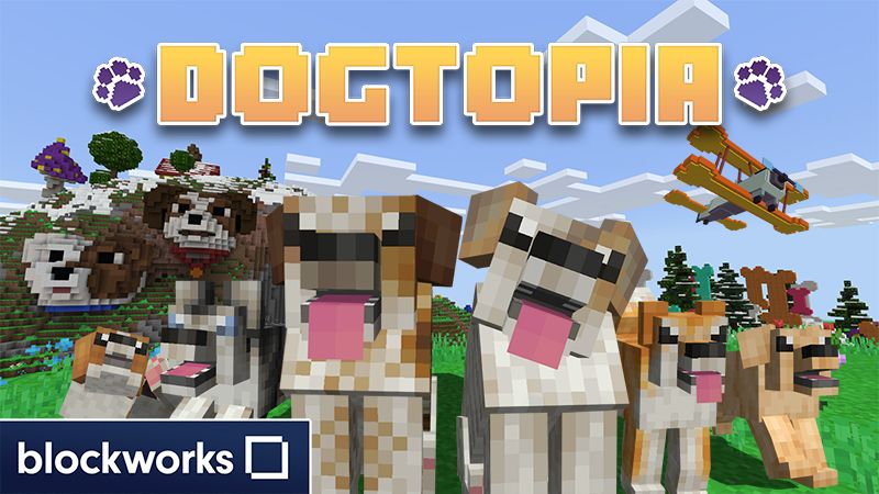 Dogtopia on the Minecraft Marketplace by Blockworks Dogtopia on the Minecraft Marketplace by Blockworks