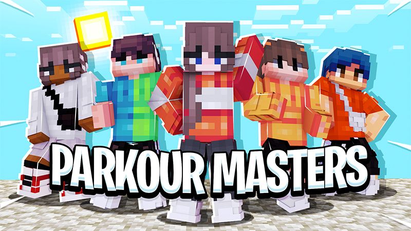 PARKOUR MASTERS on the Minecraft Marketplace by Pickaxe Studios PARKOUR MASTERS on the Minecraft Marketplace by Pickaxe Studios