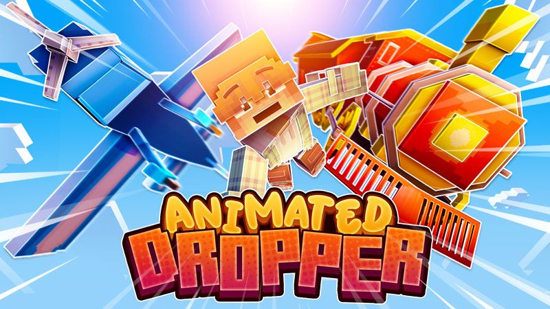 Animated Dropper on the Minecraft Marketplace by CubeCraft Games Animated Dropper on the Minecraft Marketplace by CubeCraft Games