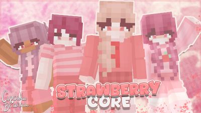 Strawberry Core Skin Pack on the Minecraft Marketplace by CupcakeBrianna