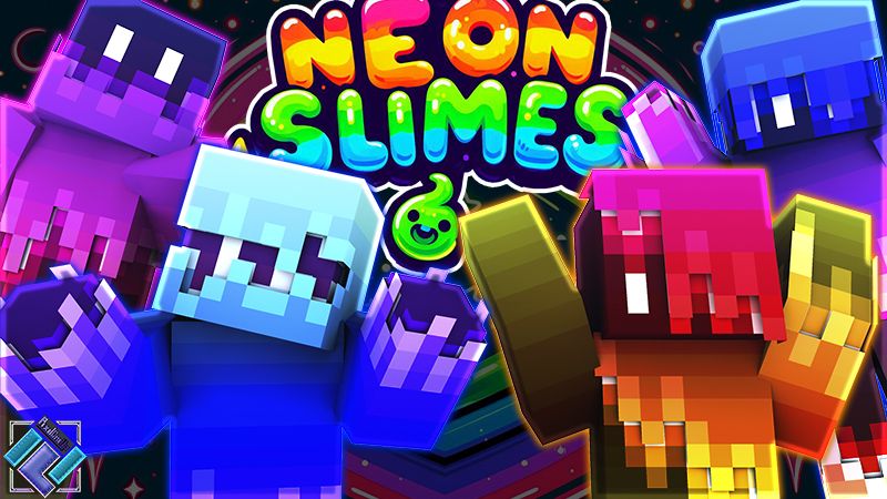 Neon Slimes on the Minecraft Marketplace by PixelOneUp