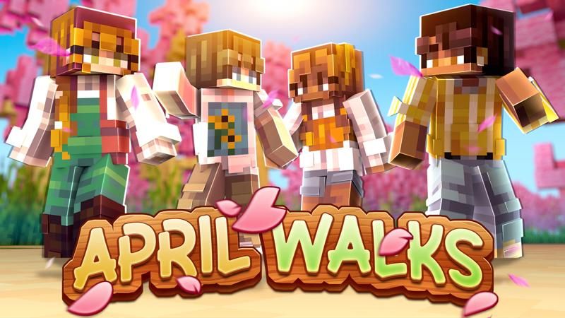 April Walks on the Minecraft Marketplace by CubeCraft Games