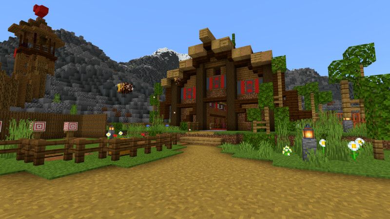 Norse Mountain Village by G2Crafted