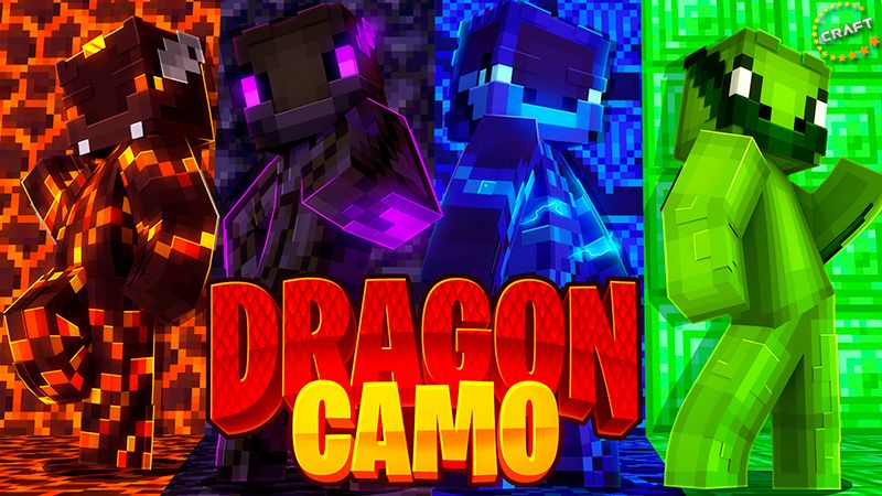 Dragon Camo on the Minecraft Marketplace by The Craft Stars
