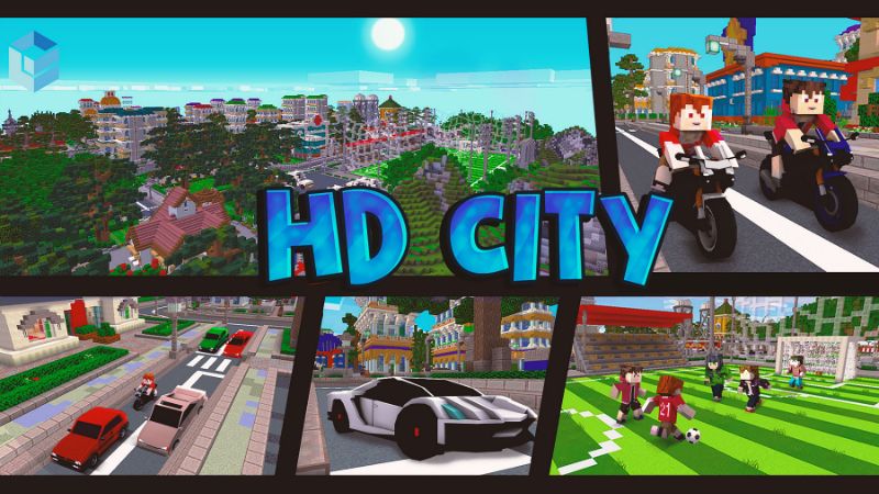 HD City on the Minecraft Marketplace by Entity Builds