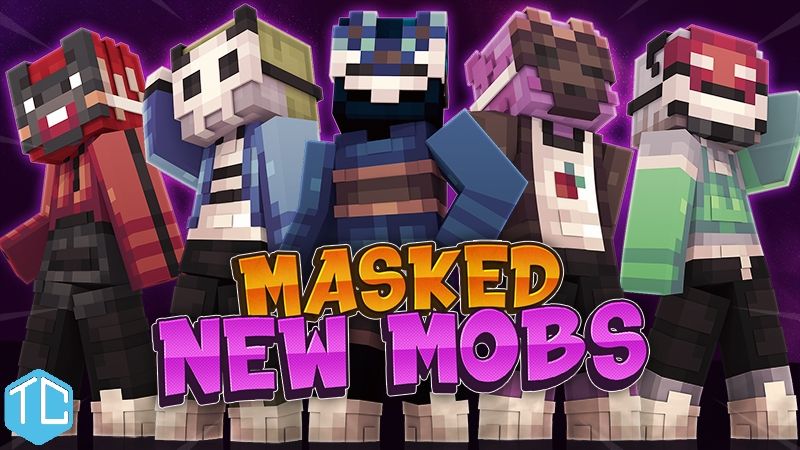Masked New Mobs on the Minecraft Marketplace by Tomhmagic Creations Masked New Mobs on the Minecraft Marketplace by Tomhmagic Creations