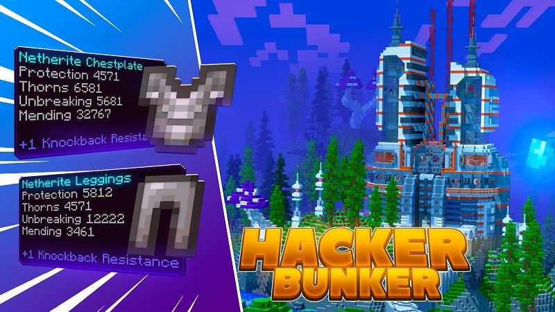 Hacker Bunker on the Minecraft Marketplace by Street Studios