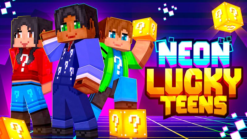 Neon Lucky Teens on the Minecraft Marketplace by GoE-Craft