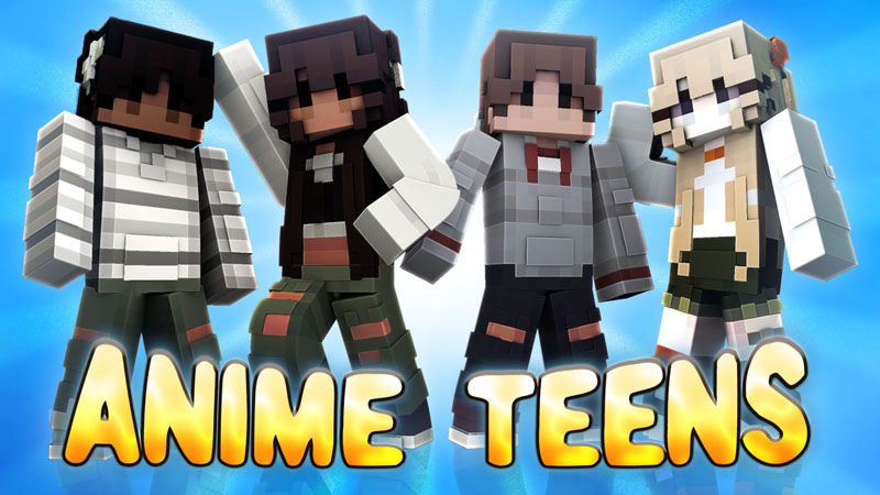 Anime Teens on the Minecraft Marketplace by CubeCraft Games
