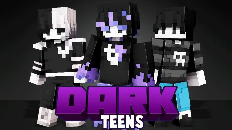 Dark Teens by Levelatics (Minecraft Skin Pack) - Minecraft Marketplace ...