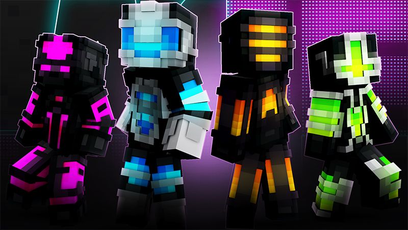 Laser Armour on the Minecraft Marketplace by Cypress Games