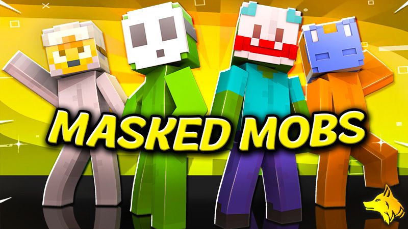 Masked Mobs on the Minecraft Marketplace by ShapeStudio Masked Mobs on the Minecraft Marketplace by ShapeStudio
