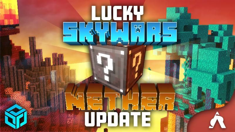 Lucky Skywars Nether Update on the Minecraft Marketplace by Atheris Games