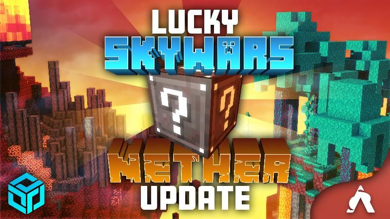 Lucky Skywars Nether Update on the Minecraft Marketplace by Atheris Games Lucky Skywars Nether Update on the Minecraft Marketplace by Atheris Games