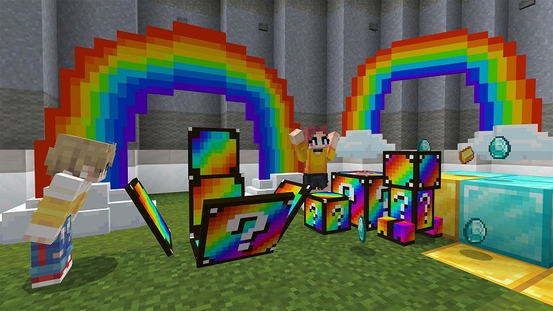 Rainbow Lucky Block by BBB Studios