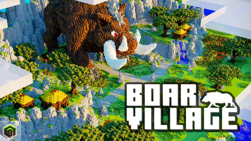 Boar Village on the Minecraft Marketplace by CrackedCubes Boar Village on the Minecraft Marketplace by CrackedCubes