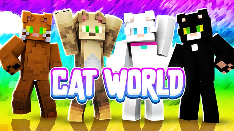 Cat World on the Minecraft Marketplace by Sapphire Studios Cat World on the Minecraft Marketplace by Sapphire Studios
