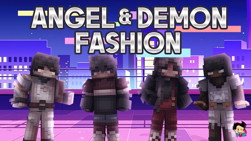 Angel and Demon Fashion on the Minecraft Marketplace by Duh Angel and Demon Fashion on the Minecraft Marketplace by Duh
