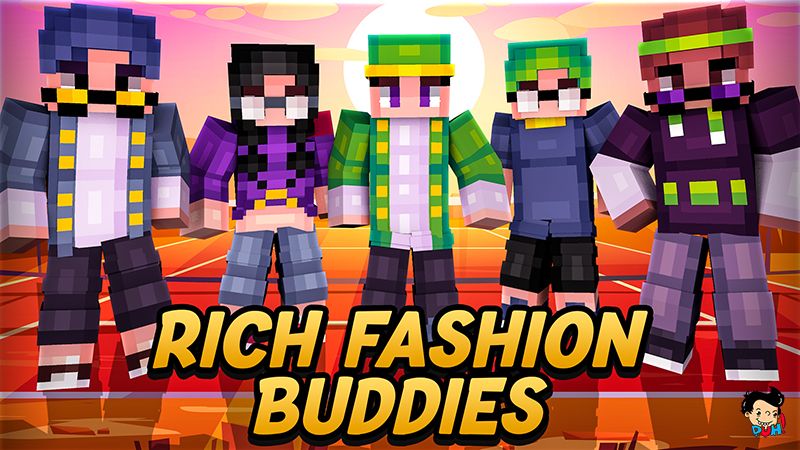 Rich Fashion Buddies on the Minecraft Marketplace by Duh