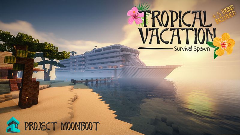 Tropical Vacation on the Minecraft Marketplace by Project Moonboot Tropical Vacation on the Minecraft Marketplace by Project Moonboot