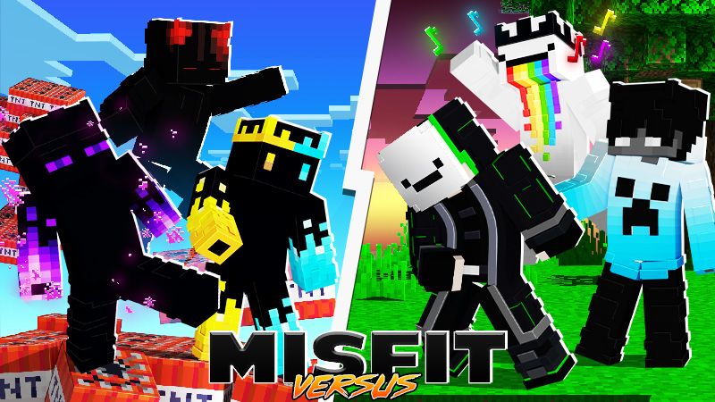 Misfit Versus on the Minecraft Marketplace by inPixel
