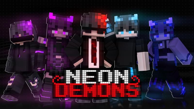 Neon Demons on the Minecraft Marketplace by DogHouse