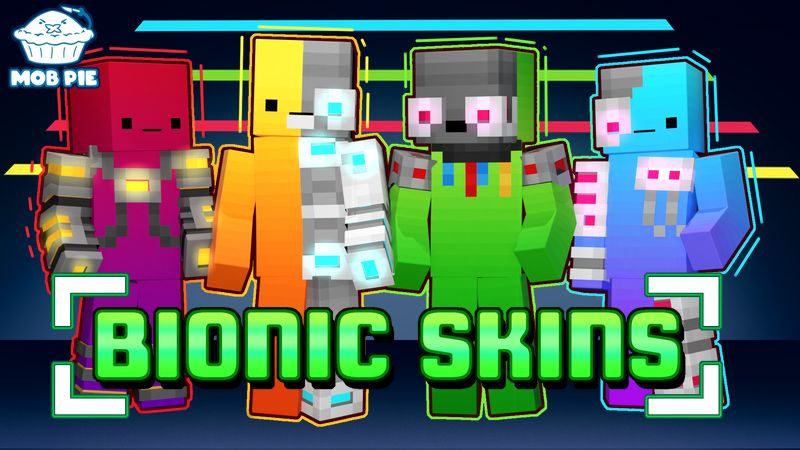 Bionic Skins on the Minecraft Marketplace by Mob Pie Bionic Skins on the Minecraft Marketplace by Mob Pie
