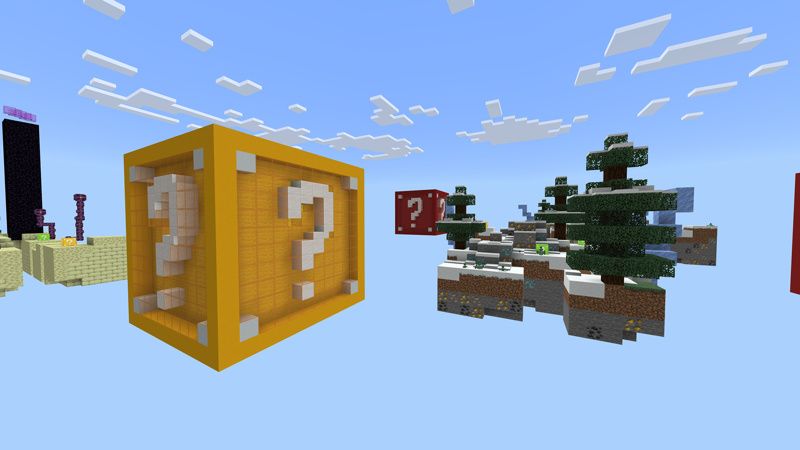 Lucky Block Skyblock by Pixelusion