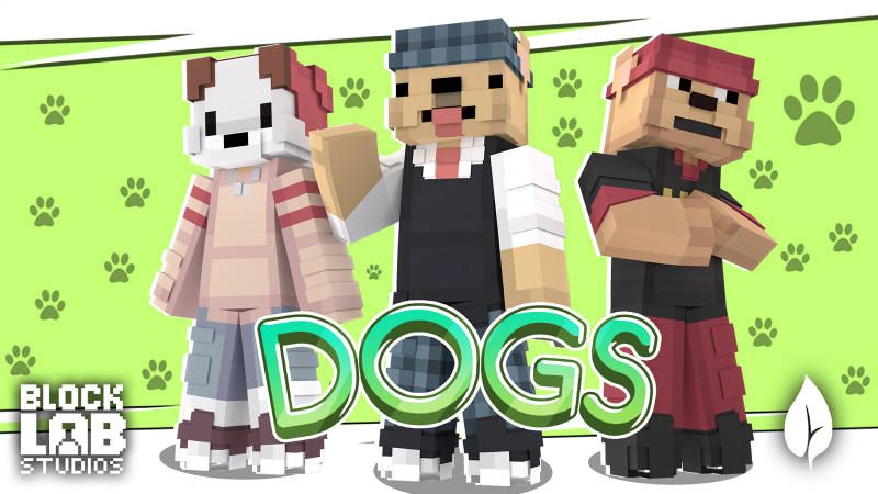 Dogs on the Minecraft Marketplace by BLOCKLAB Studios