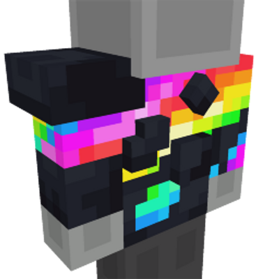 Rainbow Lava Shirt on the Minecraft Marketplace by Nitric Concepts