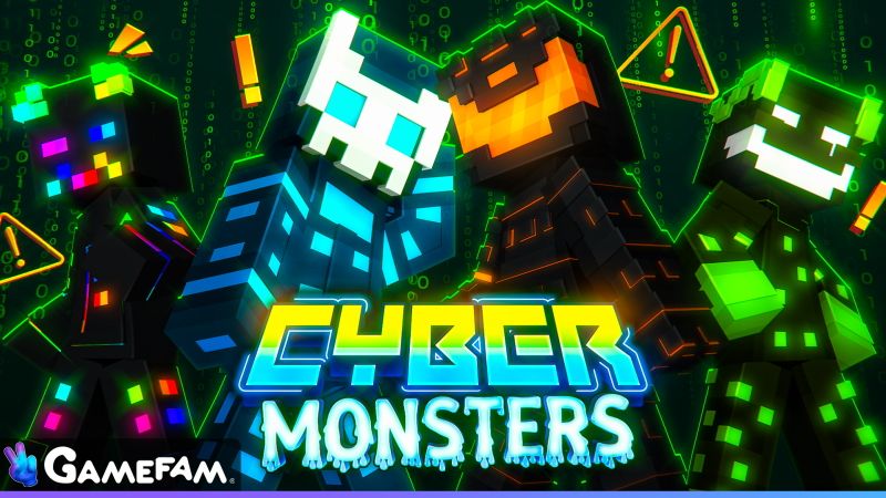 Cyber Monsters on the Minecraft Marketplace by Gamefam