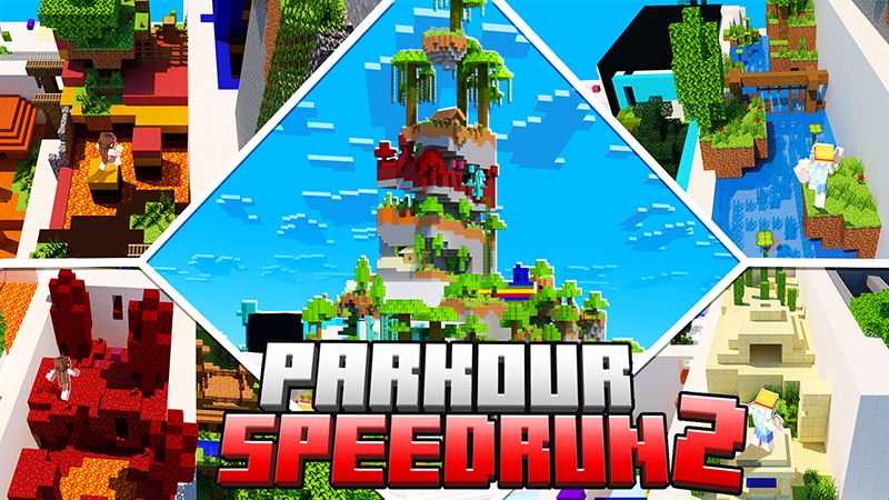 Parkour Speedrun 2 on the Minecraft Marketplace by Diluvian