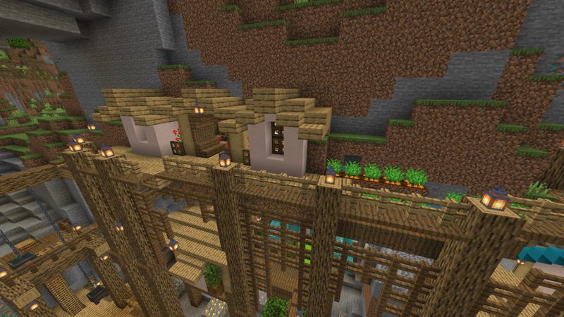 Village In a Cave Village In a Cave by Pixell Studio