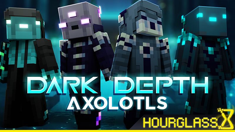 Dark Depth Axolotls on the Minecraft Marketplace by Hourglass Studios