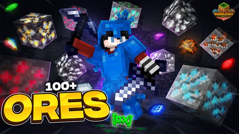 100  Ores on the Minecraft Marketplace by MobBlocks