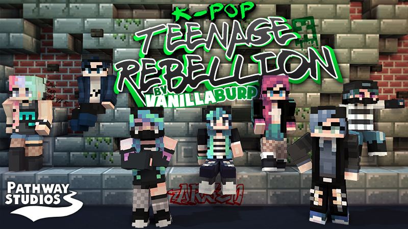 KPop Teenage Rebellion on the Minecraft Marketplace by Pathway Studios