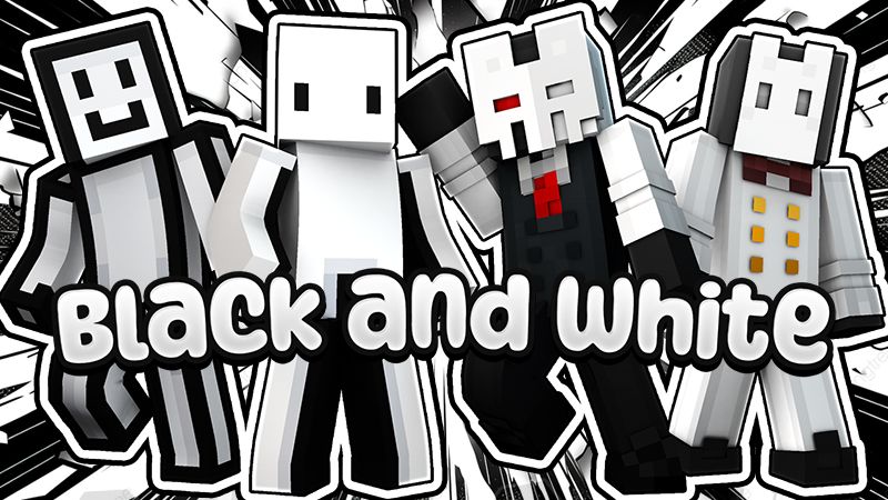 Black and White on the Minecraft Marketplace by The Lucky Petals
