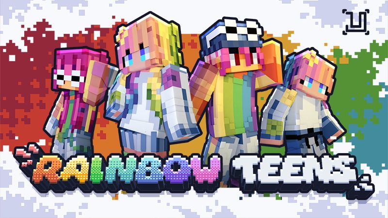 Rainbow Teens on the Minecraft Marketplace by UnderBlocks Studios