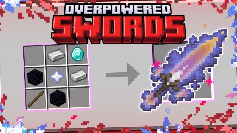 Overpowered Swords on the Minecraft Marketplace by Kubo Studios