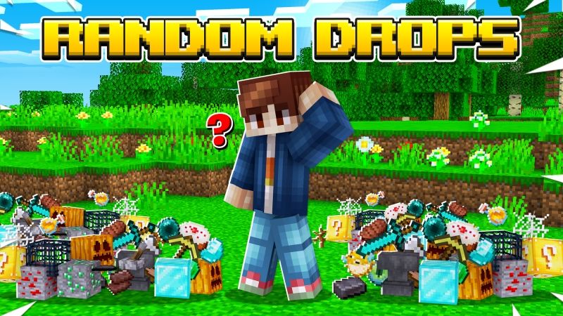 Random Drops on the Minecraft Marketplace by Fall Studios Random Drops on the Minecraft Marketplace by Fall Studios