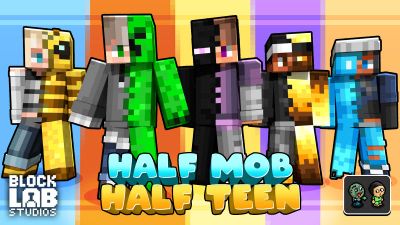 Half Mob Half Teen on the Minecraft Marketplace by BLOCKLAB Studios