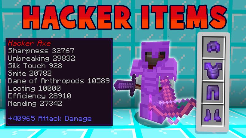 Hacker Items on the Minecraft Marketplace by Mine-North Hacker Items on the Minecraft Marketplace by Mine-North