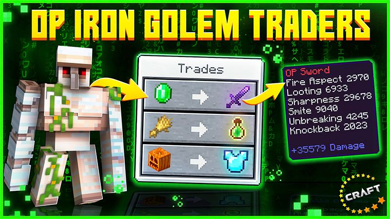 OP Iron Golem Traders