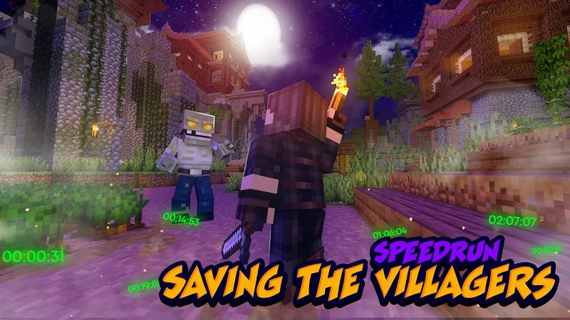 Saving the Villagers: Speedrun
