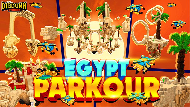 Egypt Parkour on the Minecraft Marketplace by Dig Down Studios