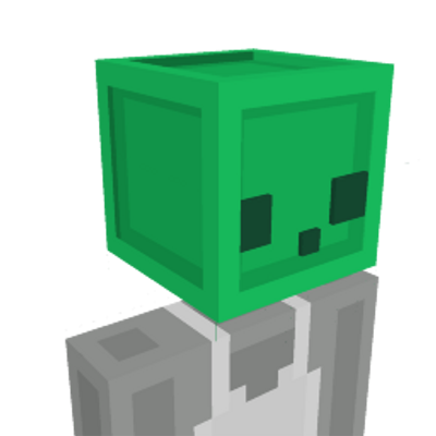 Bouncing Slime Mask on the Minecraft Marketplace by Geeky Pixels