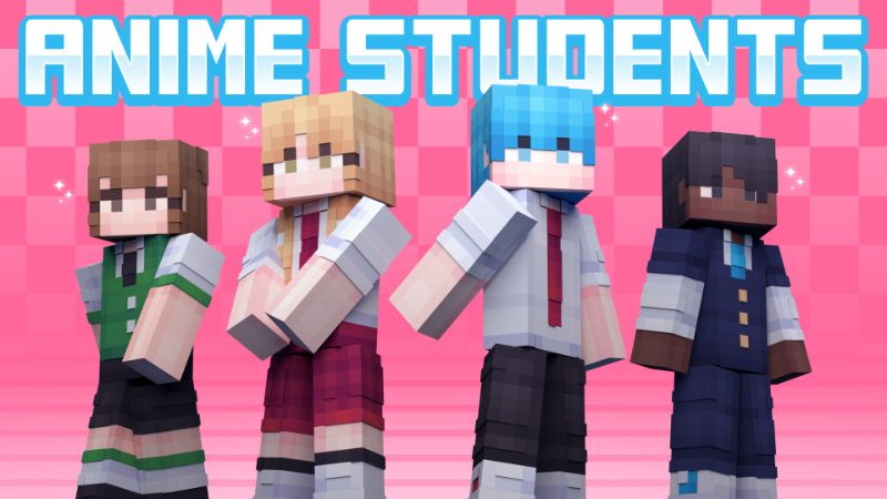 Anime Students on the Minecraft Marketplace by Virtual Pinata